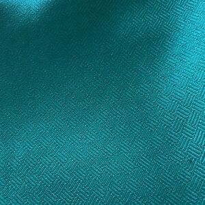 Green Tablecloth approximately 52” by 64”